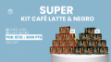 Imagen de SUPER KIT DE CAFE LATTE & NEGRO 32/32 (2,000 PTS)