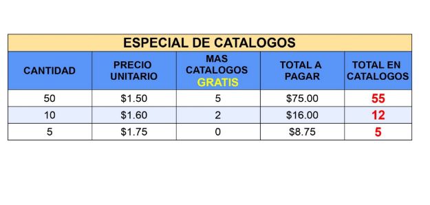 Imagen de Especial 121325-3: 5 Catalogos