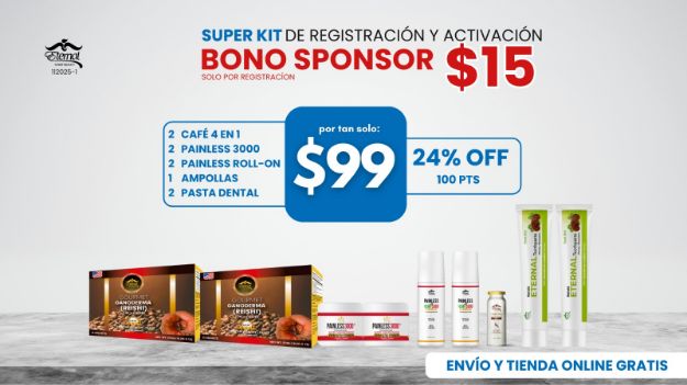 Imagen de SUPER KIT DE REGISTRACION (100 pts)