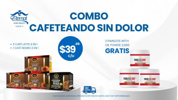 Imagen de COMBO 122925-4: CAFETEANDO SIN DOLOR