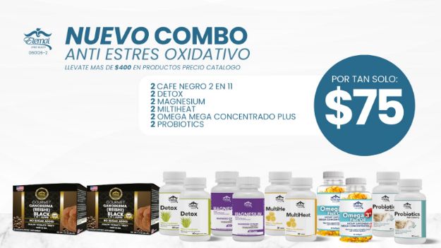 Imagen de COMBO 060126-2: ANTI ESTRES OXIDATIVO
