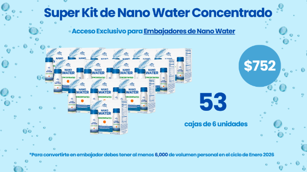 Imagen de SUPER KIT DE NANO WATER CONCENTRADO