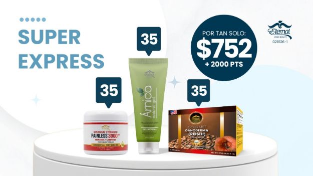 Imagen de Super Express: Painless, Arnica y Cafe