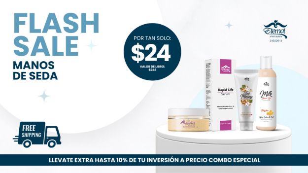 Imagen de Flash Sale - Manos de Seda