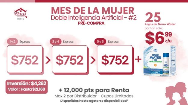 Imagen de Doble Inteligencia Artificial (25 Nano Water a $6.99)