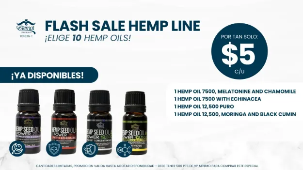 Imagen de Flash Sale Hemp Oil 12500 Puro