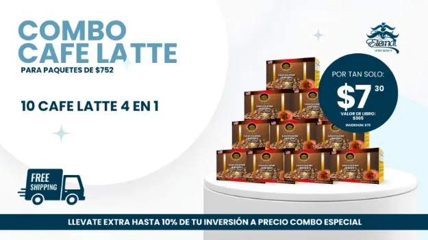 Imagen de Combo Flash Special Cafe Latte 4 en 1