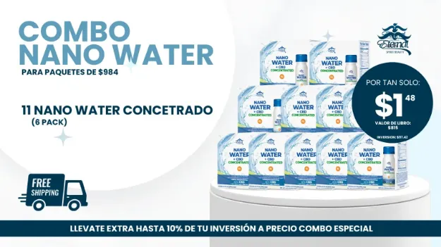 Imagen de Combo Flash Special 11 Cajas de Nano Water Concentrado