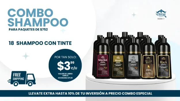 Imagen de Combo Flash Special 18 Silver Hair Tint Shampoo