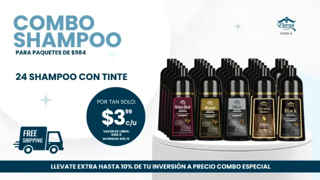 Imagen de Combo Flash Special 24 Wine Red Hair Tint Shampoo
