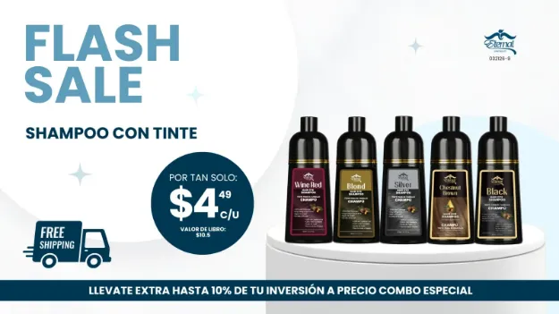 Imagen de Combo Flash Sale Black Hair Tint Shampoo