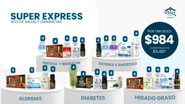 Imagen de Super Express Kits de Salud y Ganancias