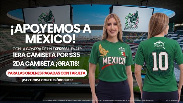 Imagen de Promo 061626-1: Playera Official Eternal Mexico