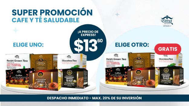 Imagen de Super Promocion - Cafe y Te Saludable