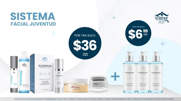 Imagen de Promo 071726-1: Sistema Facil Juventud With Facial Cleanser