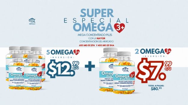 Imagen de SUPER ESPECIAL OMEGA 3 PLUS SUPER CONCENTRADO