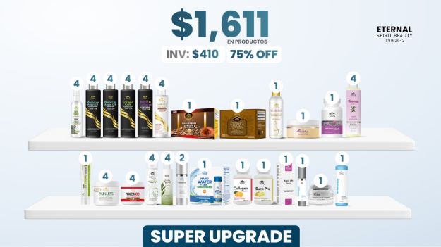 Imagen de SUPER UPGRADE $1611 EN PRODUCTOS