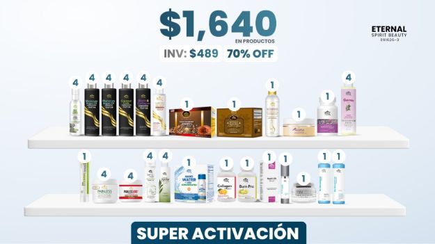Imagen de SUPER ACTIVACION $1640 EN PRODUCTOS