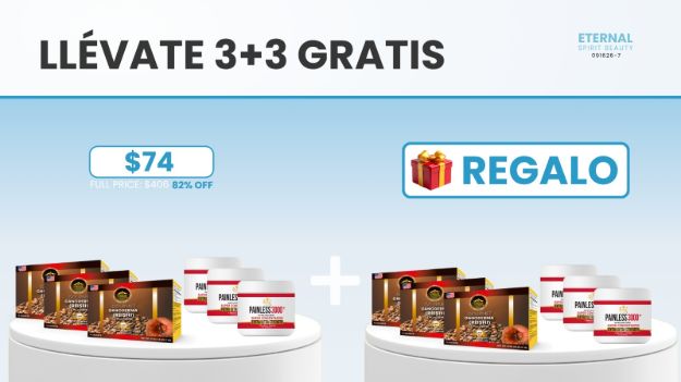 Imagen de COMBO CAFE LATTE Y PAINLESS 3000: LLEVATE 3 + 3 GRATIS