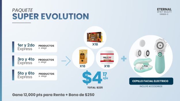 Imagen de INCENTIVO SUPER EVOLUTION PARA 6 EXPRESS