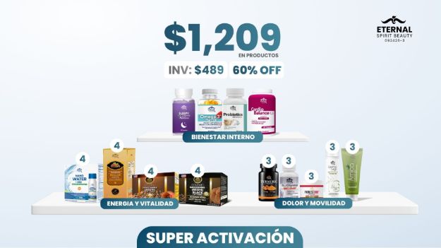 Imagen de PAQUETE ACTIVACION LOS PRODUCTOS MAS VENDIDOS DE LA SEMANA $1209 EN PRODUCTOS