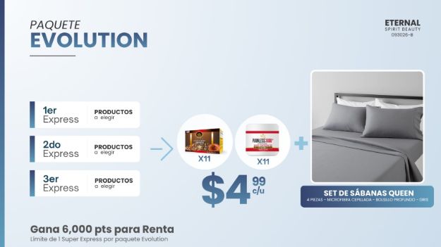 Imagen de INCENTIVO EVOLUTION PARA 3 EXPRESS (5 OCT)