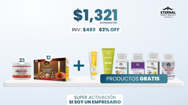 Imagen de SUPER ACTIVACION SI SOY UN EMPRESARIO $1321 EN PRODUCTOS